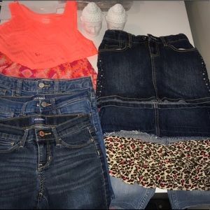 8-Piece Girls Size 8 Summer Bundle